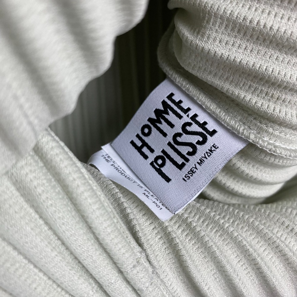 Issey Miyake Homme Plisse Pleated MC March Shirt Jacket Mens 2 frosty gray snap - Picture 7 of 16